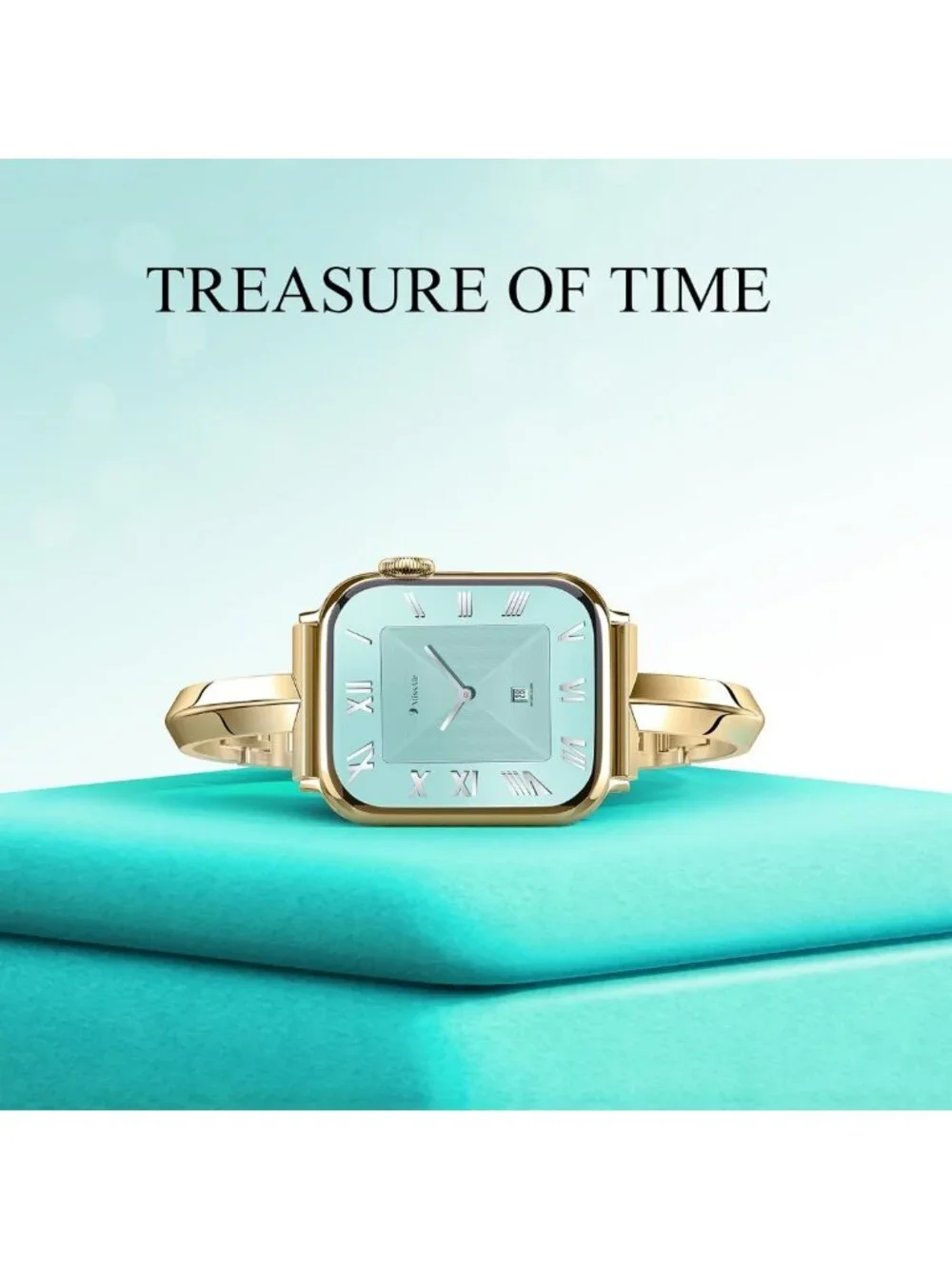 Slim Stainless Steel Band for Apple Watch 38mm-49mm, Elegant Dressy Bracelet for